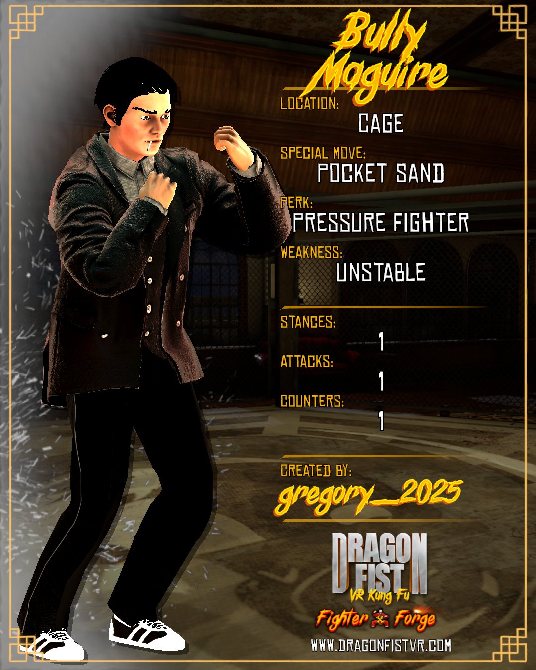 Bully Maguire - Created By: gregory_2025